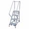 Rolling Ladder, 40 Inch Platform Height, 12 Inch Platform Depth, 16 Inch Platform Width