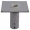 Mounting Base Flush Mount 1/2 T Stainless Steel