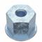 Lock Nut, M16 x 1.50 Thread Size, Zinc Plated, 50Pk