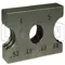 Small Hose Crimper Die, 0.690 To 0.710 Inch Hose O.D., Die Bore 0.687 Inch Size