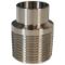 Male NPT x Weld End Adapter, Unpolished, 2-1/2 Inch Tube O.D.