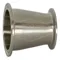 Concentric Reducer, 6 x 4 Inch Dia., 316L Stainless Steel