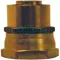 Nominal Female JIC Swivel, Dash 20Z Hose Size, Brass, 1-1/4 Inch Thread Size