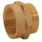 Female to Male Hex Nipple, NPT to NST, 4 Inch Size, Brass