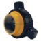 Threaded Hammer Union, 2 Inch Size, Yellow Sub, Black Nut, Steel