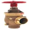 Pressure Reducing Angle Valve, Factory Set, Brass, Grooved x Grooved