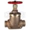 Pressure Reducing Globe Valve, Factory Set, Brass, Grooved x Grooved