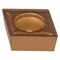 Diamond Turning Insert, CCMT Insert, 3/16 Inch Thick, 1/64 Inch Corner Radius