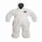 Hooded Disposable Coverall, 2Xl Size, Pack Of 25