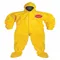 Hooded Chemical Resistant Coverall, Xl Size, Pack Of 12