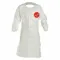 Chemical Resistant Sleeve Apron, TyChem 4000, Medium Duty, Knee, White, L, 25 Pack