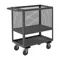 Mesh Box Truck, Low Deck, 4 Sided, 2 Shelf, Size 36 x 18 Inch