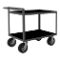 Stock Cart With Pneumatic Caster, 4 Shelf, Size 24-1/4 x 42-1/4 x 37-7/8 Inch