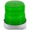 Halogen Flashing Beacon, 120VAC, Green, 0.2A Rating