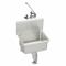 Service Sink Kit, 4 Inch Size, Dual Manual Lever Faucet Handle, Stainless Steel