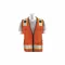 Deluxe Surveyor Vest Orange Length