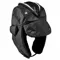 Hard Hat Liner, Nylon, Ears/Head, Buckle, Black, S/M, Buckle, Medium Duty