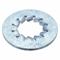 Lock Washer, Carbon Steel, #4 Size, 0.012 Inch Thickness, Internal Tooth, Type A, 90000PK