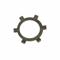 Retaining Ring, Carbon Steel, 0.01 Inch Thick, Internal Self-Locking Push-On Type, 50PK