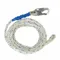 Vertical Lifeline, 200 ft Lengthifeline Length, 310 lb Capacity, Steel