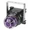 Strobe Light, Magenta, Xenon, 24 to 240VAC, 21 Joules, 10000 hr Lamp Life, Fresnel