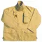 Turnout Coat, L, Tan, 46 Inch Fits Chest Size, 32 Inch Length, Zipper/Hook-And-Loop