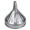 Fluted Funnel, With Screen, 10 Inch Center Spout, 6 Quart, Galvanized