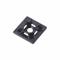 Mounting Base, 1 Inch X 1 Inch, Black, PK 5