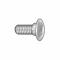 Carriage Bolt, Square, Steel, A, Zinc Plated, 3/8 Inch-16 Thread Size, 2 Inch Length, Inch