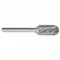 Cylinder Bur Sc, Double Cut, 1/4 Inch Shank Dia, 3/8 Inch Head Dia, Lg Of Cut 1 In