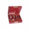 Countersink Set, Carbide, Bright Finish, 1/4 Inch Smallest Body Dia