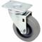 Standard Plate Caster, 5 Inch Dia, 6 3/16 Inch Height, Swivel, C
