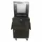 Mobile Computer Cabinet, 24 1/2 Inch x 22 1/2 Inch x 62 3/4 Inch Size, Steel, Black