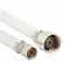 Supply Line, 1/4 Inch Heightose Inside Dia, 125 psi, PVC, Nylon, 12 Inch Heightose Length