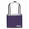 Lockout Padlock, Keyed Alike, Aluminum, Compact Body Size, Hardened Steel