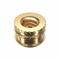 Insert, 6-32 Thread Size, 5/32 In Insert Lg., Brass, Plain