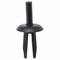 Ford Fender Retainer Rivet, Flat Rivet Head, Keyhole Shank, Nylon, Black