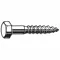 Hex Lag Screw 5/16 Inch 2 Inch Length Zinc, 500PK