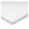 Plastic Sheet, 0.25 Inch Plastic Thick, White, 9, 100 psi Tensile Strength