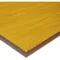 Plastic Sheet Stock, 0.375 Inch Plastic Thick, 4 Inch Width x 12 Inch Length, Amber, Semi-Clear