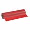 Silicone Roll, 36 Inch X 35 Ft, 0.125 Inch Thickness, 30A, Plain Backing, Red, Smooth