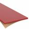 Silicone Sheet, 36 Inch X 5 Ft, 50A, Silicone Adhesive Backed, Red, Smooth