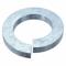 Split Lock Washer, Screw Size 1 1/2 In, Steel, Zinc Plated, Zinc Plated, 10 PK