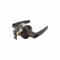 Door Lever Lockset, Grade 2, Mia Straight, Oil Rubbed Bronze, Not Keyed, Lever