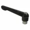 Adjustable Handle, Teardrop, Plastic, M10 Thread Size, Black