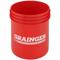 Pail, 5 gal, Open Head, Plastic, 12 3/8 in, 14 3/4 Inch OverallHeight, Round, Red