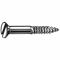 Wood Screw Flat #5 3/4 Inch Steel Slot, 100PK