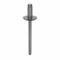 Blind Rivet, 5/32 In Rivet Dia., Steel, 0.362 In Rivet Lg., 0.126 In To 0.187 In Grip Rng, 500 Pk