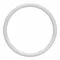 O-Ring, 7/8 Inch Inside Dia, 1 Inch Outside Dia, 70 Shore A, White, 25 PK