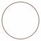 O-Ring, 264, 7 1/2 Inch Inside Dia, 7 3/4 Inch Outside Dia, 75 Shore A, Brown, 2 PK
